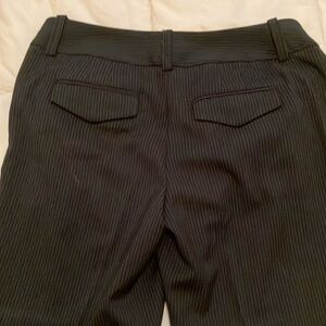 White House / Black Market Pinstripe Legacy Sleek Boot Slacks, size 2R